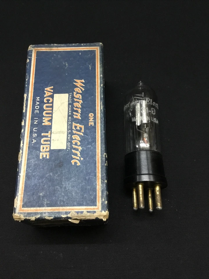 NOS NIB WESTERN ELECTRIC 231 D Audio Amplifier 32A Amp Vacuum Tube TESTED C.7787 - Image 1 of 4