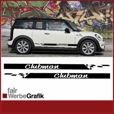 Scritta laterale / adesivo / sticker / decorazione / Mini Clubman #0056 - Immagine 1 di 4