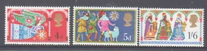 UK 1969 Christmas mint unhinged set 3 stamps. - Picture 1 of 1