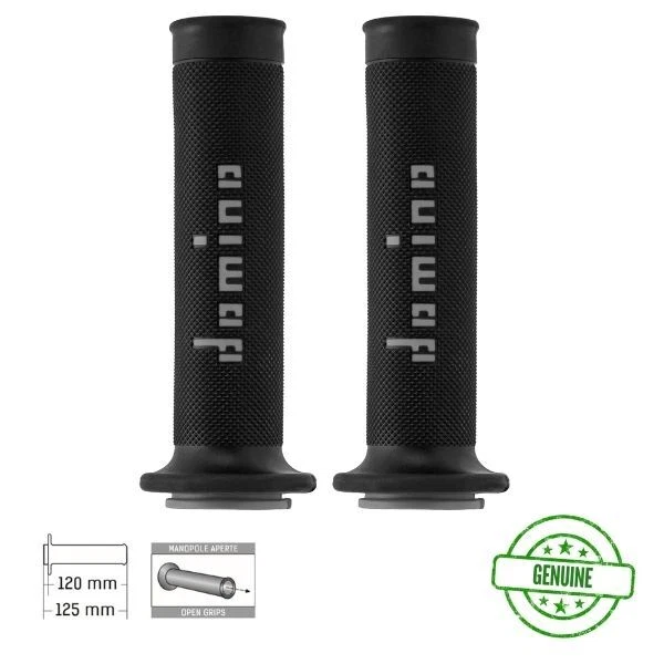 Empuñaduras Domino negras grises para Honda CBR600RR 2003-2016 Foto 1 de 1