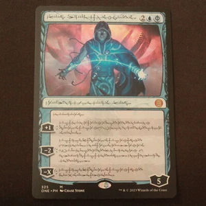 Jace, the Perfected Mind (Phyrexian) MTG Phyrexia: All Will Be One Mythic 325 NM - Picture 1 of 6