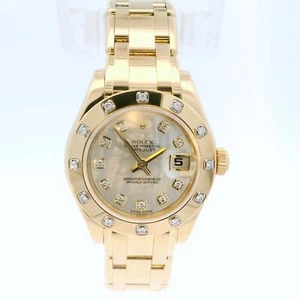 Rolex Pearlmaster Lady-Datejust Diamantes Pearlmaster 29mm WEMPE Juego Completo 2011 - Imagen 1 de 8
