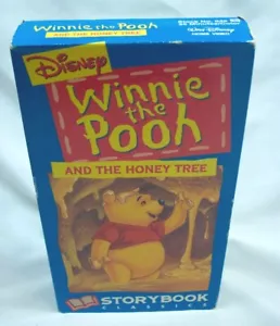 Vintage WINNIE THE POOH AND THE HONEY TREE VHS VIDEO WALT DISNEY - Imagen 1 de 4