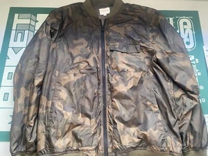 Five Four Los Angeles Dark Brown Camouflage Windbreaker Jacket Size XL - Picture 1 of 6