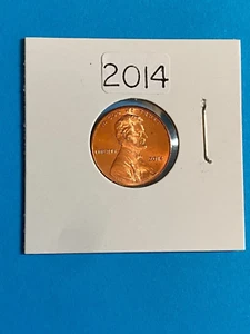2014 Lincoln Shield Cent Stempelglanz Penny USA Münze KOSTENLOSER VERSAND - Bild 1 von 3