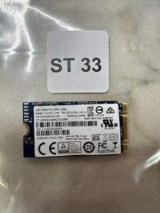 SanDisk Z400S SD8SMAT-032G-1006 32 GB M.2 2242 42mm Solid State Drive ST33 - Picture 1 of 1