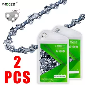 Chainsaw/Pole Saw Chain 10-Inch 40DL 3/8LP .050" Fits Echo/Sun Joe/Greenworks - Picture 1 of 13