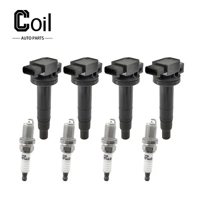 90919-02240 Ignition Coil & Spark Plug For 2004-2006 Toyota Scion XA XB 1.5L L4 - Image 1 of 4