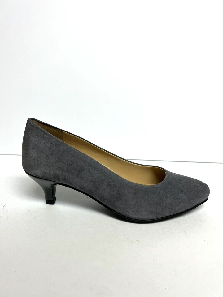 Trotters Womens Kiera Pump Heel Grey Size 7WW - Image 1 of 4