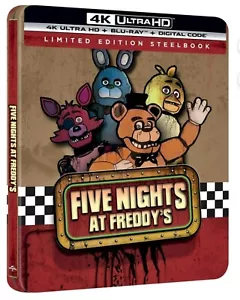 Five Nights at Freddy’s 4K Limited Edition Steelbook 4K UHD US Import - Foto 1 di 10
