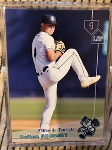 2019 Asheville Tourists Colten Schmidt RC Rookie Colorado Rockies - Picture 1 of 1