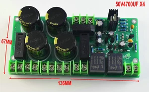 LJM Rectifier filter Power Supply Board With speaker protective 4700uf 63V caps - Picture 1 of 3