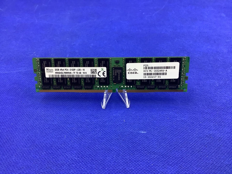 HYNIX HMA84GL7MMR4N-TF 32GB 4RX4 Ddr4 2133Mhz Pc4-17000 Ecc UCS-ML-1x324RU-A - Image 1 of 1