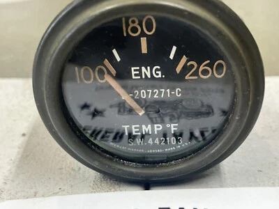 G104 TANQUE SHERMAN MEDIDOR DE TEMPERATURA DEL AGUA  Foto 1 de 4