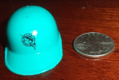 Vintage Gumball Machine Florida Marlins Mini Baseball Helmet Cover