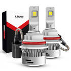 2x Lasfit 9004 HB1 LED Headlight Bulb 6000K High Low Beam 6000K Bright Plug Play