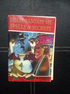 Final Fantasy VII - Spells & Secrets booklet - Playstation Pro