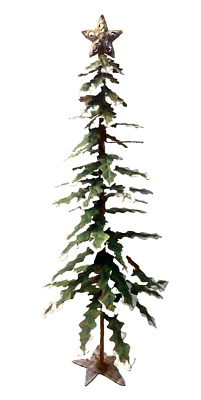 Metal 25" Tabletop Christmas Tree - Image 1 of 4