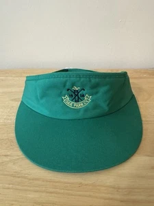 Vintage Oak Park Country Club Visor Aureus Cap Hat Green - Picture 1 of 5