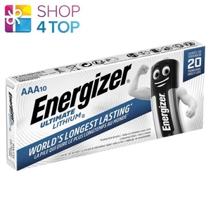 10 Energizer AAA Ultimate Lithium L92 Batterie 1.5V Micro Mini Stilo NUOVO - Foto 1 di 1