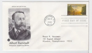 TurtlesTradingPost- Albert Bierstadt- 2008 #4346 FDC Artcraft Variety Cachet - Picture 1 of 1