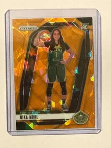 2024-25 Panini Prizm WNBA Orange Ice Nika Muhl RC #146 - Picture 1 of 2