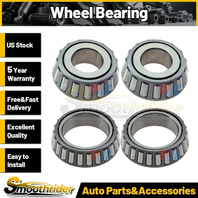 WJB 4 peças rolamento de roda dianteiro interno dianteiro externo para Ford E-150 2008-2012 2013 - Imagem 1 de 4