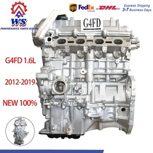 Cylinder Long Block Engine Assembly For Hyundai Kia Rio Soul G4FD 1.6L GAS 12-19 - Picture 1 of 5