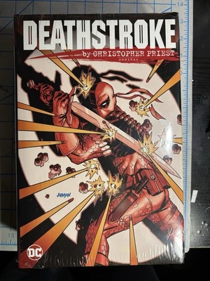 Deathstroke de Christopher Priest Omnibus DC Comics fuera de servicio sellado casi nuevo  Foto 1 de 4