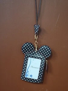 ID Card Holder & Lanyard with Credit Card Slots for Disneyland Disneyworld  - Picture 1 of 2