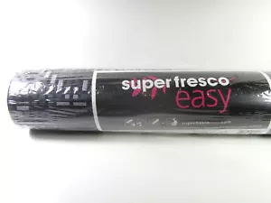 NEW Superfresco Easy Wallpaper Quantum - Black 56Sqft Roll Pattern 31-657 btc002 - Picture 1 of 5