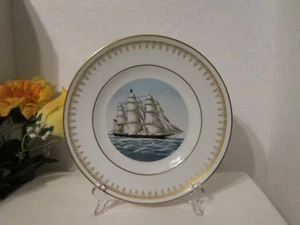 Danbury Mint Currier & Ives Clipper Ship "Flying Cloud" Plate 8" - Picture 1 of 3