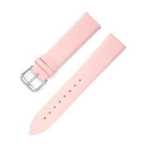Womens Ultra Thin Soft Genuine Leather Watch Strap Watch Band Bracelet 8-22mm
