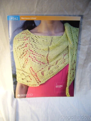 2 Berroco Books - LInus # 342 & Maya # 331  12 Patterns and 30 Pages Total - Image 1 of 4