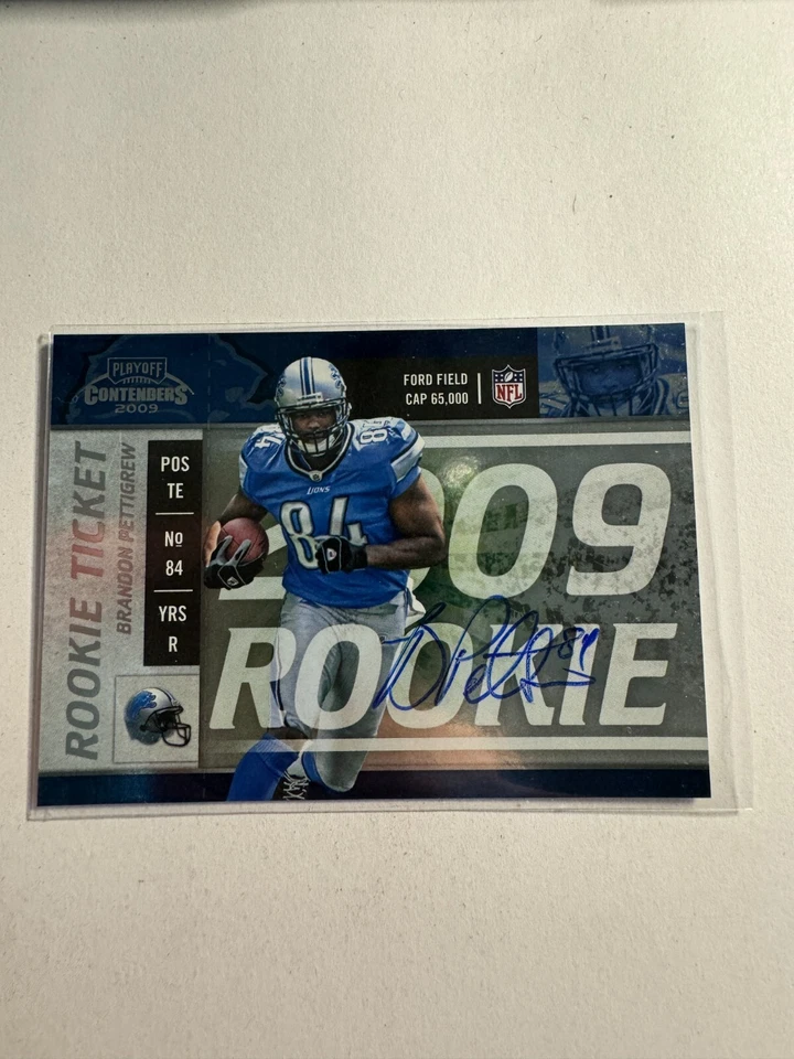 K133,215 -  2009 Playoff Contenders #111 Brandon Pettigrew Auto RC - Image 1 of 1