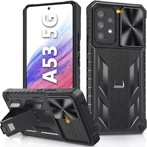 For Samsung Galaxy A53 5G Case with Heavy-Duty Shockproof Protection & Kickstand - Picture 1 of 7
