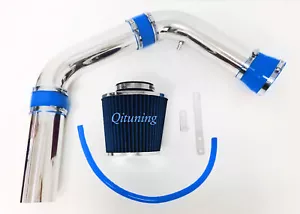 Blue For 2002-2010 Dodge Ram 3.7L 4.7L 3pc Cold Air Intake Kit - Foto 1 di 1