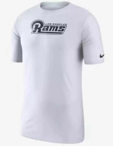Nike Dri-Fit LA Rams On Field Player Shirt MensWhite Navy NFL 907187-100 Size S - Picture 1 of 4