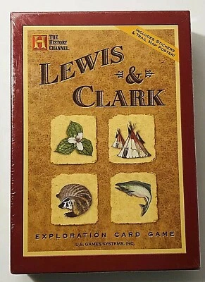 Lewis and Clark Exploration Card Games History Channel New Sealed U2 - Image 1 of 4