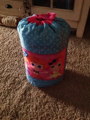 Saco de dormir y bolsa de transporte Lalaloopsy para niños pequeños USADOS Foto 1 de 4