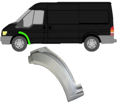 Guardabarros Para Ford Transit 2000 - 2013 Delante Izquierdo - Imagen 1 de 3