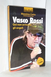 VASCO ROSSI - QUI' NON ARRIVANO GLI ANGELI MASSIMO COTTO ALIBERTI EDITORE LIBRO - Imagen 1 de 3