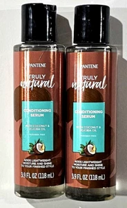 2 Pack Pantene Truly Natural Conditioning Serum Coconut Jojoba Oil... - Picture 1 of 1