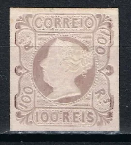 Portugal, D. Maria Af. Nota de lectura 4 (100 réis) MNG - Imagen 1 de 2