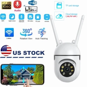 Wireless WiFi Security Camera System Smart Night Vision Cam 1080P - Picture 1 of 12