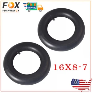 Tubos interiores para neumático de go kart ATV 2 piezas 16x8,00-7 16/8,00-7 16x8x7 - Imagen 1 de 6