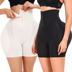 Damen Hüft gepolstert Booty Lifter Shapewear Hüftverstärker Bauchkontrolle kurzes Höschen - Bild 1 von 16