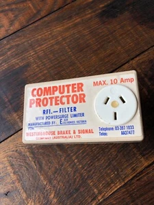 Vintage Westinghouse Brake & Signal Computer Power surge Protector - Picture 1 of 4