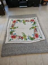 Square Table Cloth Australian Wildflowers 100% Cotton Collectable 90*95 cm 
