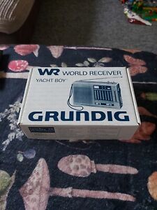 Vintage GRUNDIG Yacht Boy 206 Radio - Boxed.